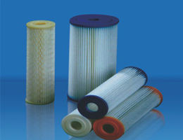 聚醋纤维无纺布高流量经济型折叠筒式滤芯(HPE